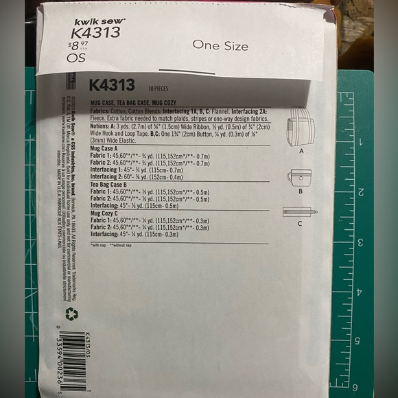 Sewing pattern - Picture 2 of 3